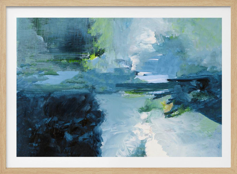 Eine ruhige Reflexionslandschaft 1 | Poster