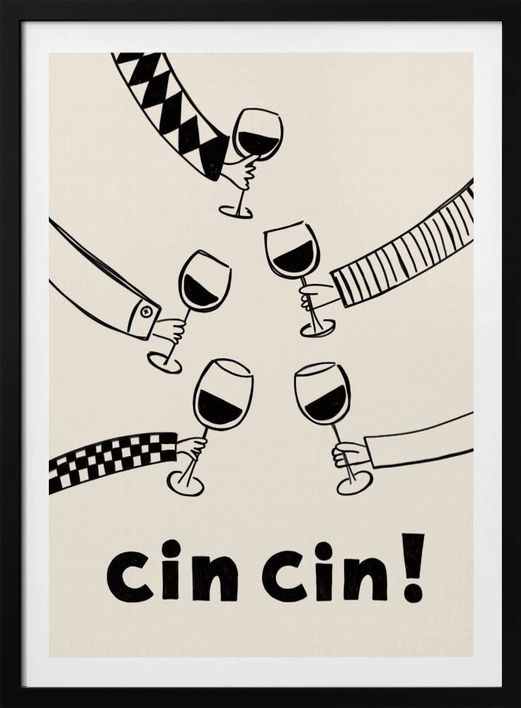 Cin cin! Weinparty mit Freunden | Poster
