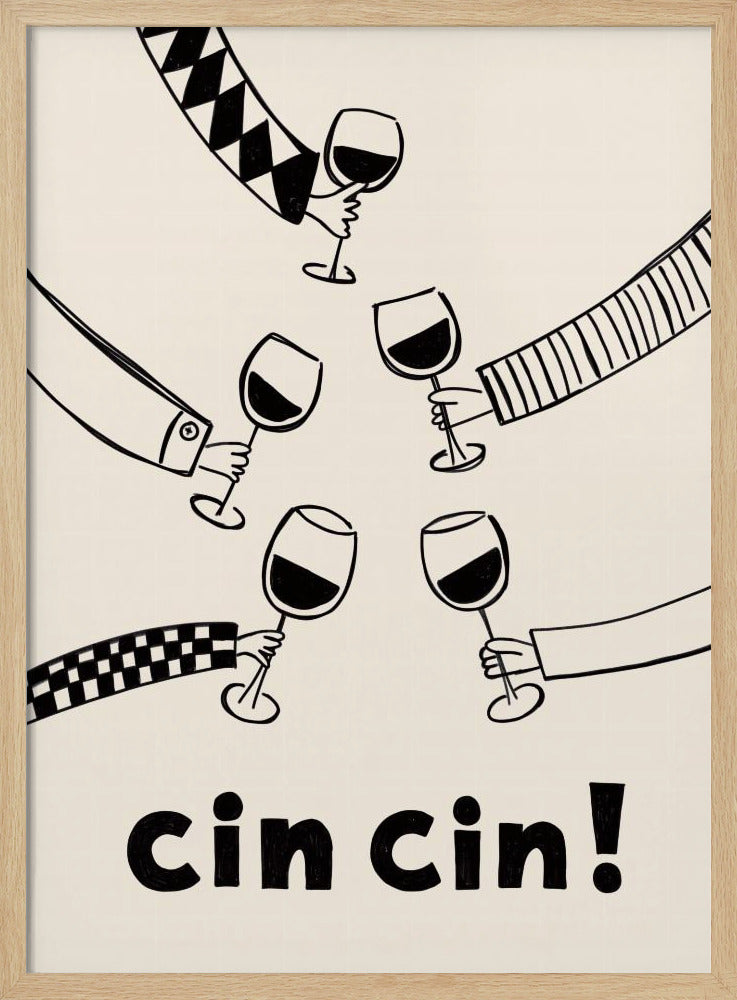 Cin cin! Weinparty mit Freunden | Poster