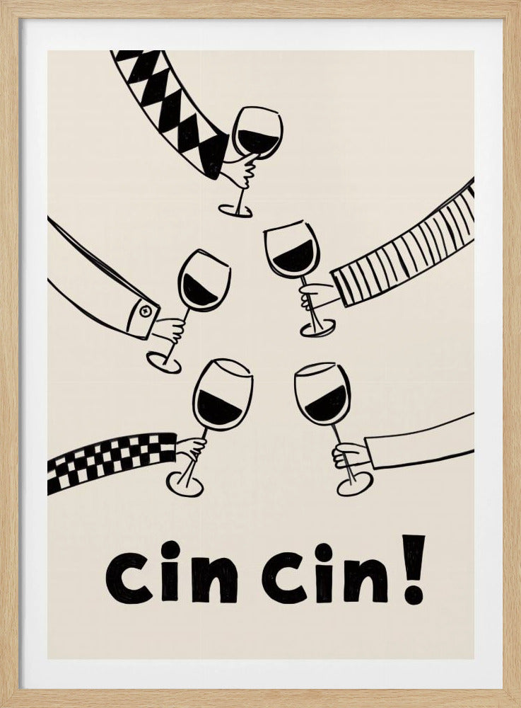 Cin cin! Weinparty mit Freunden | Poster
