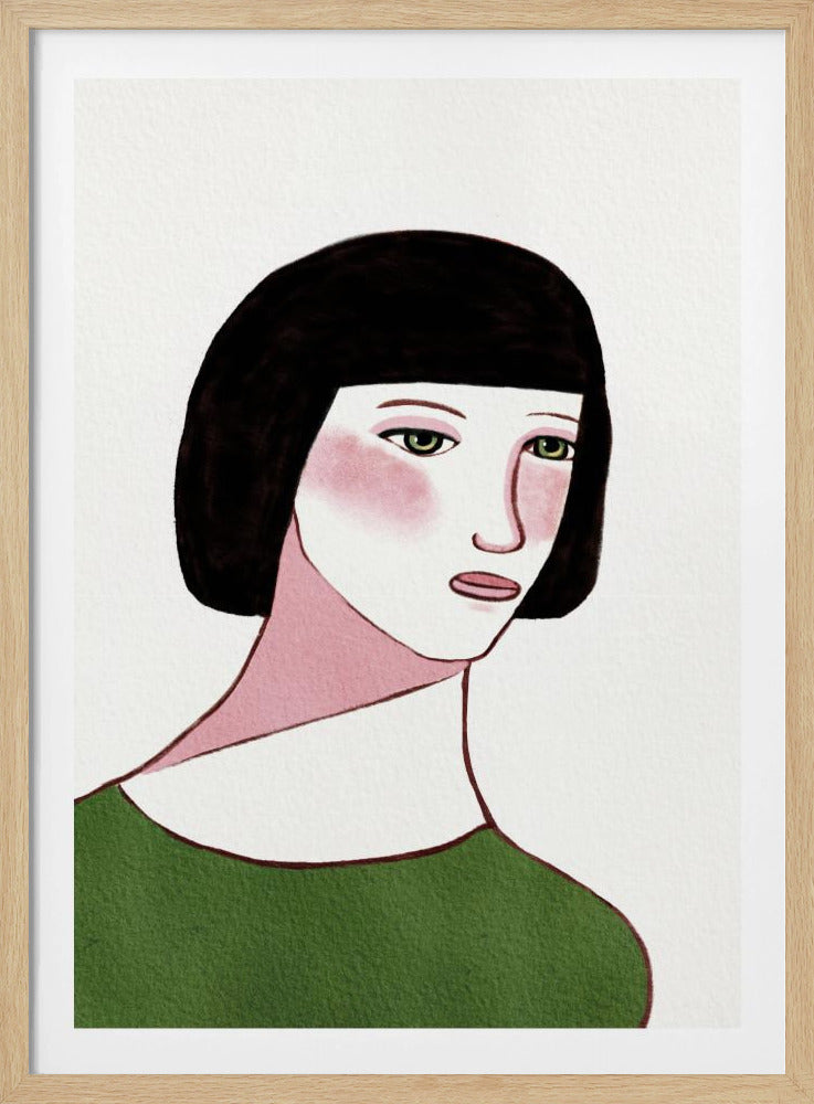 Junge Dame | Poster