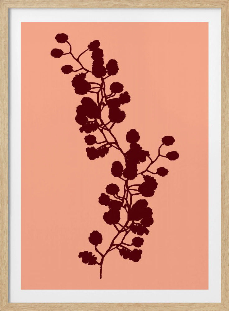 Floral Silhouette 2 | Poster
