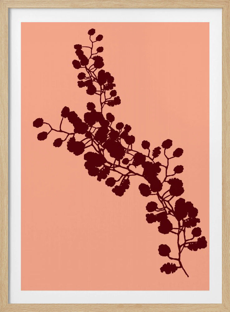 Floral Silhouette 4 | Poster