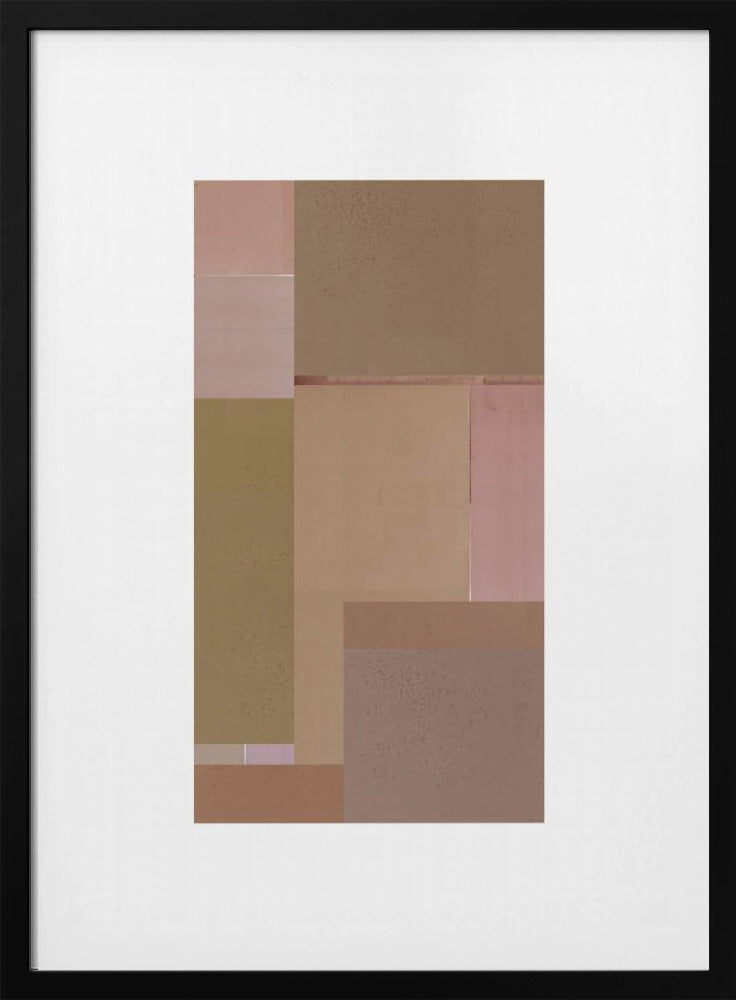 Abstrakte strukturierte Komposition 6 | Poster