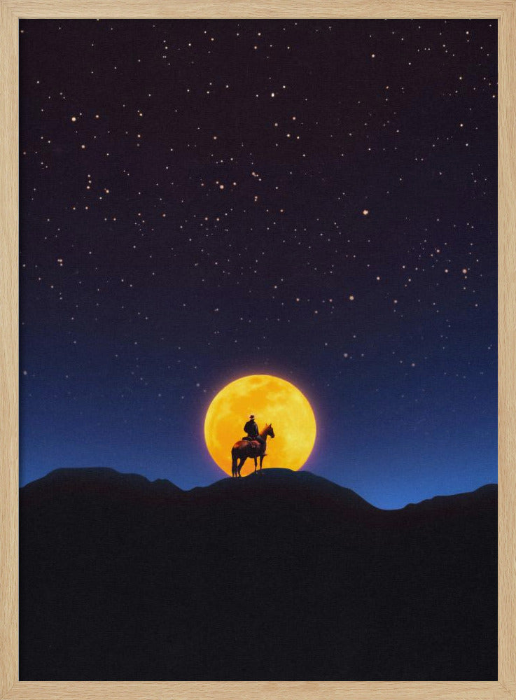 Der Reiter und der Mond | Poster