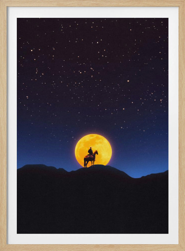 Der Reiter und der Mond | Poster