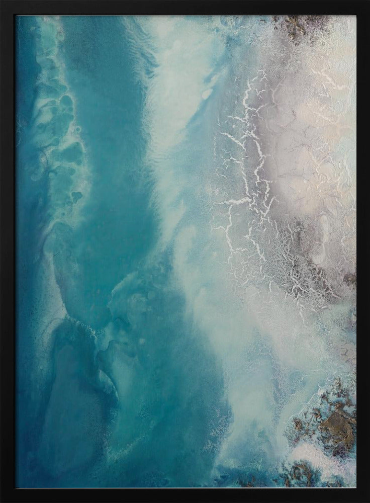 Beruhigendes Meer - Ozeanströmung 1 | Poster