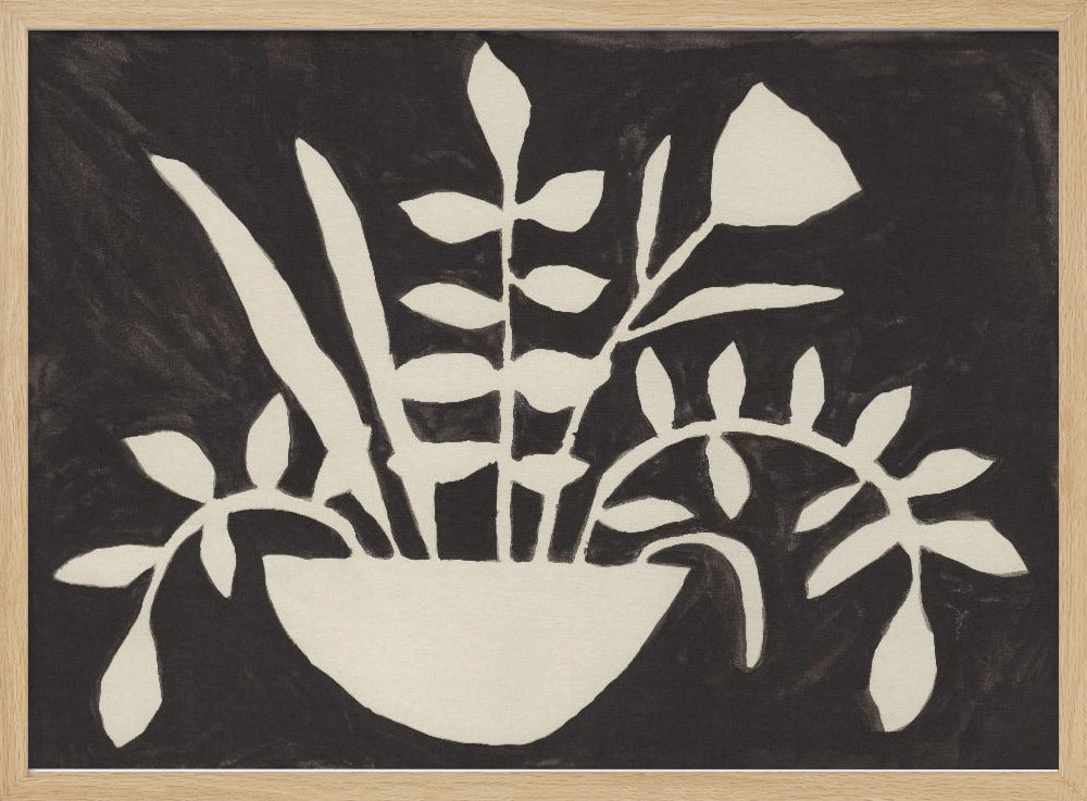 Leafy Silhouettes | Poster