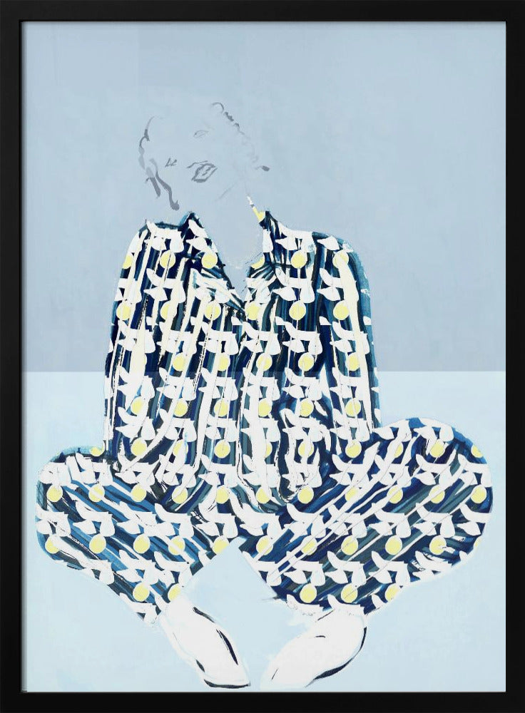 Pyjama-Frau 1 | Poster