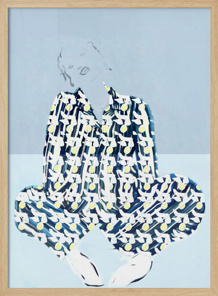 Pyjama-Frau 1 | Poster