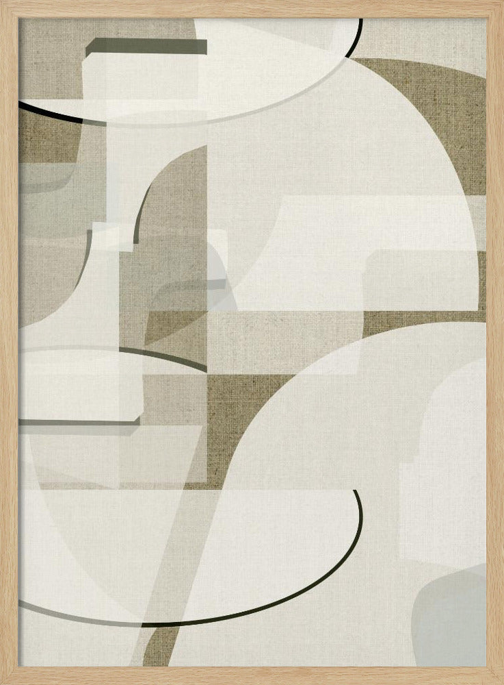 Neutrale Kurven 1 | Poster