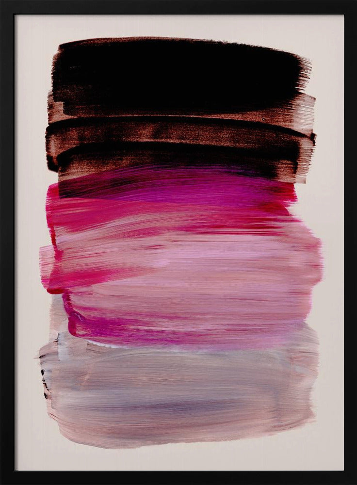 Abstract Brush Strokes 184 | Poster