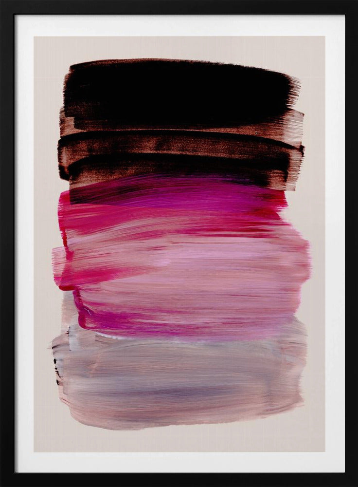 Abstract Brush Strokes 184 | Poster