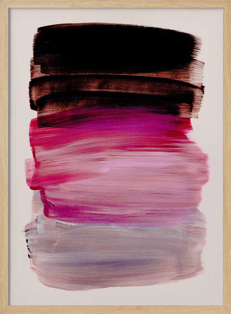 Abstract Brush Strokes 184 | Poster