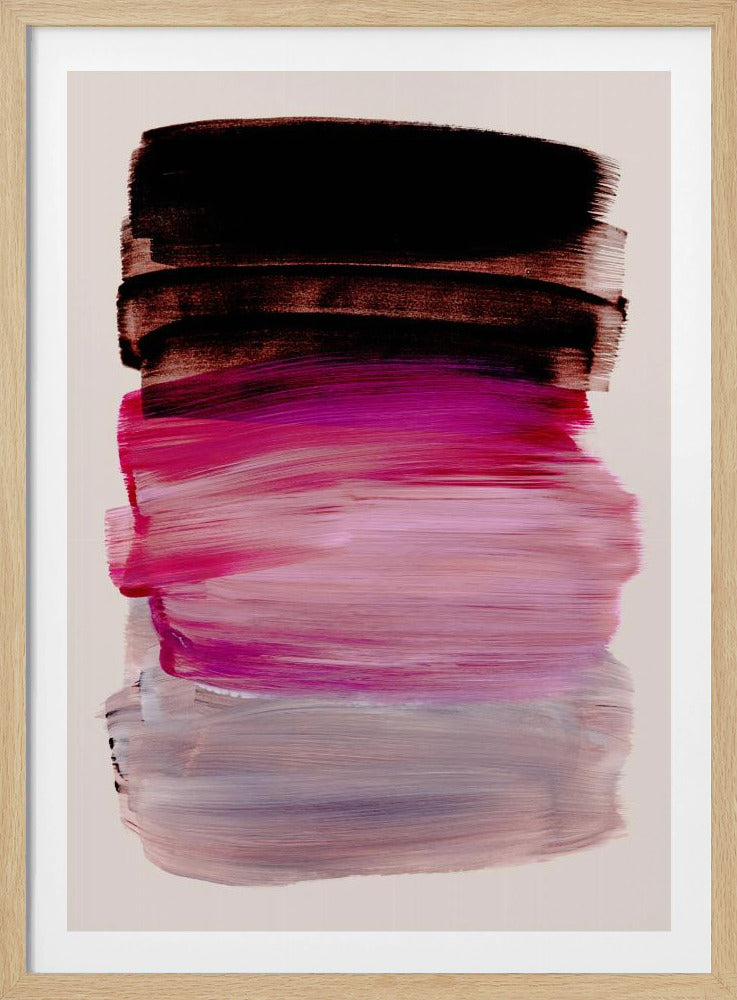 Abstract Brush Strokes 184 | Poster