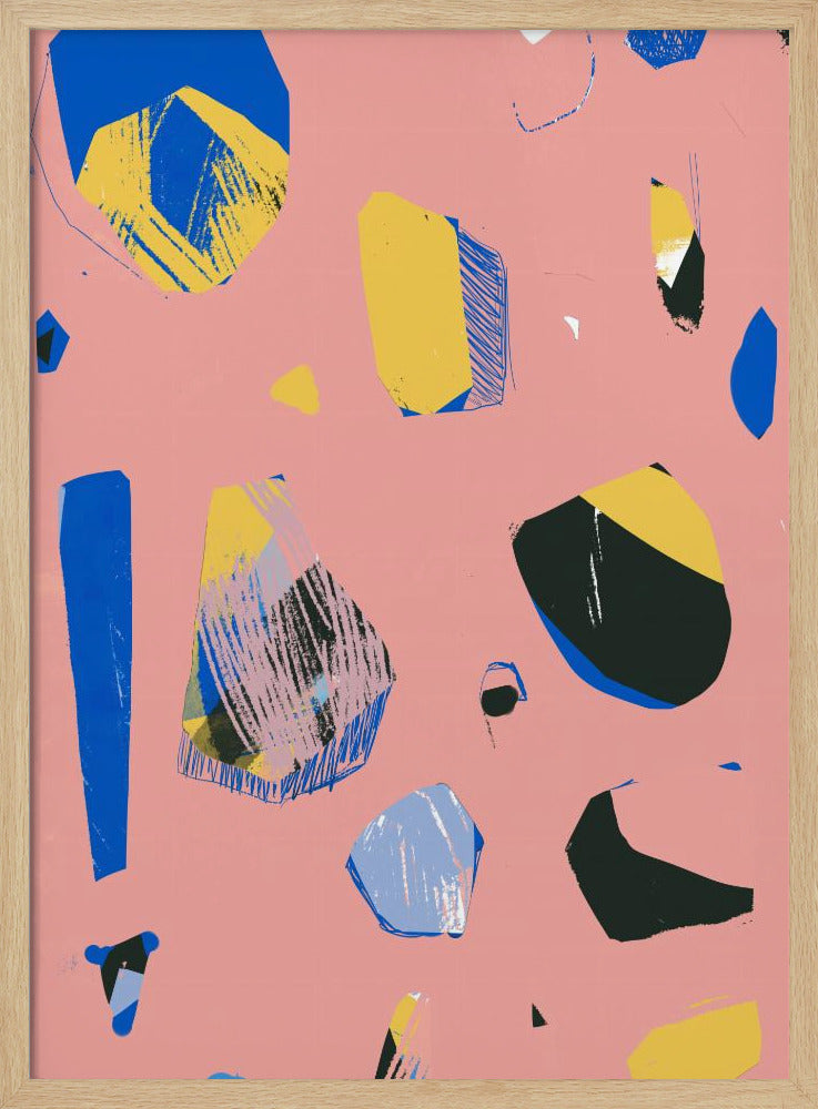 Felsen Pink | Poster