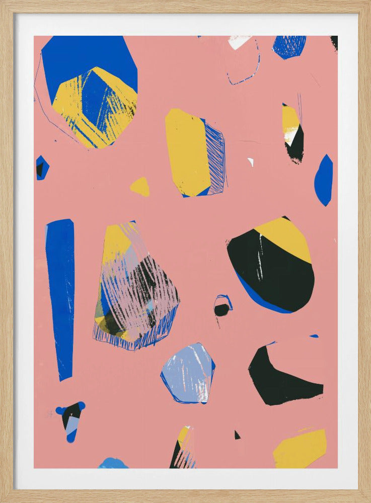 Felsen Pink | Poster