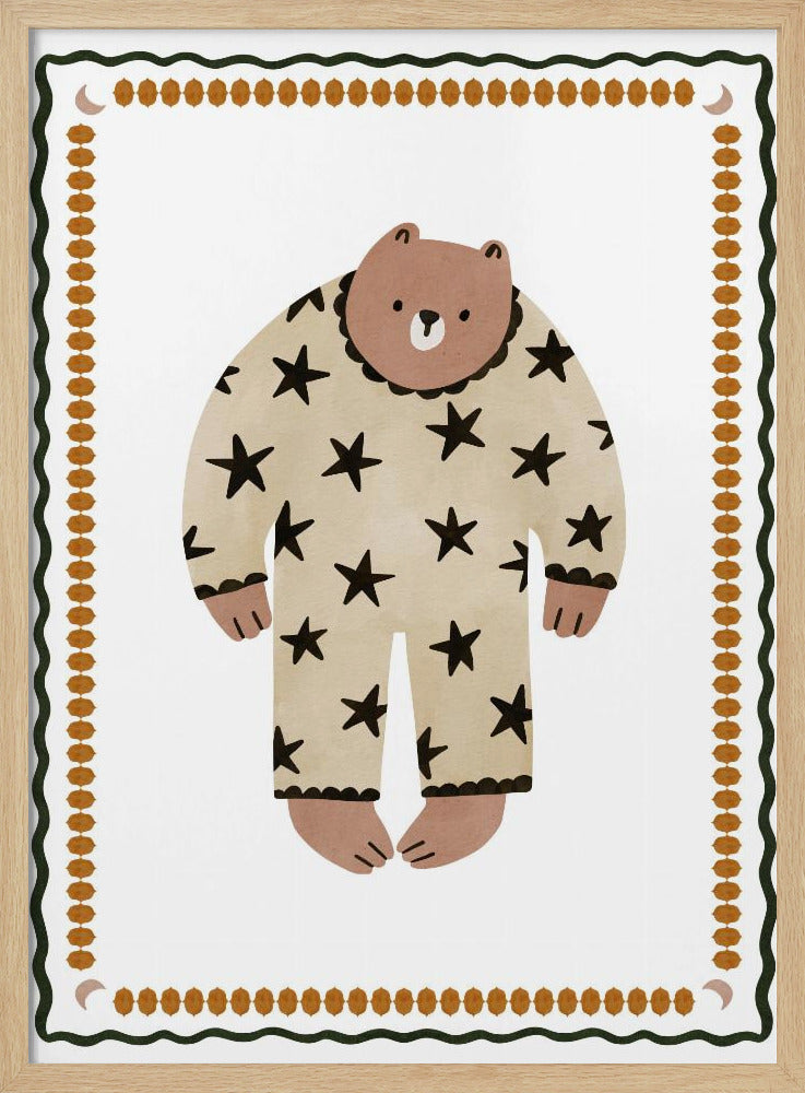 Sternenpyjamabär | Poster