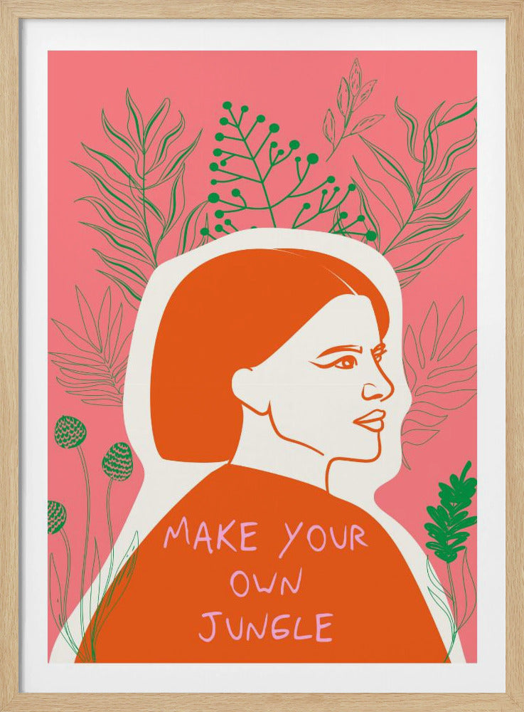 Gestalte deinen Dschungel | Poster