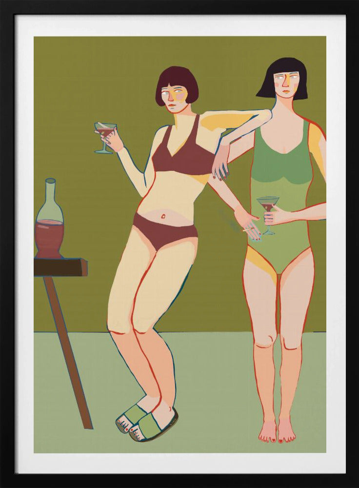 Loungin’ Ladies | Poster