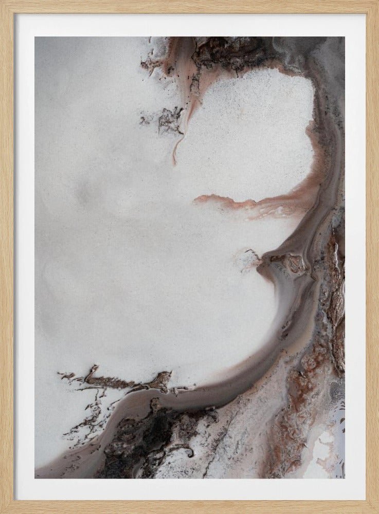 MINIMAL Art - Earthly Currents 1 | Poster