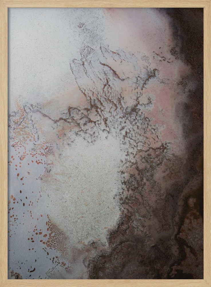 Lake Eyre Upscaled - Rote Erdstimmung | Poster