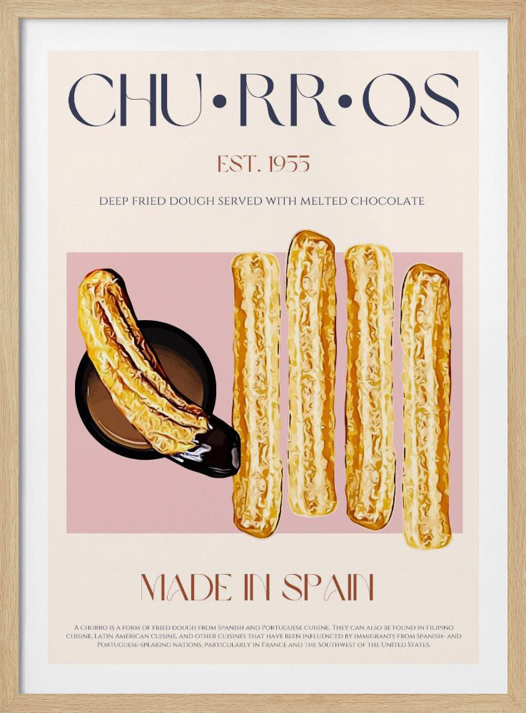 Süße spanische Köstlichkeit | Poster