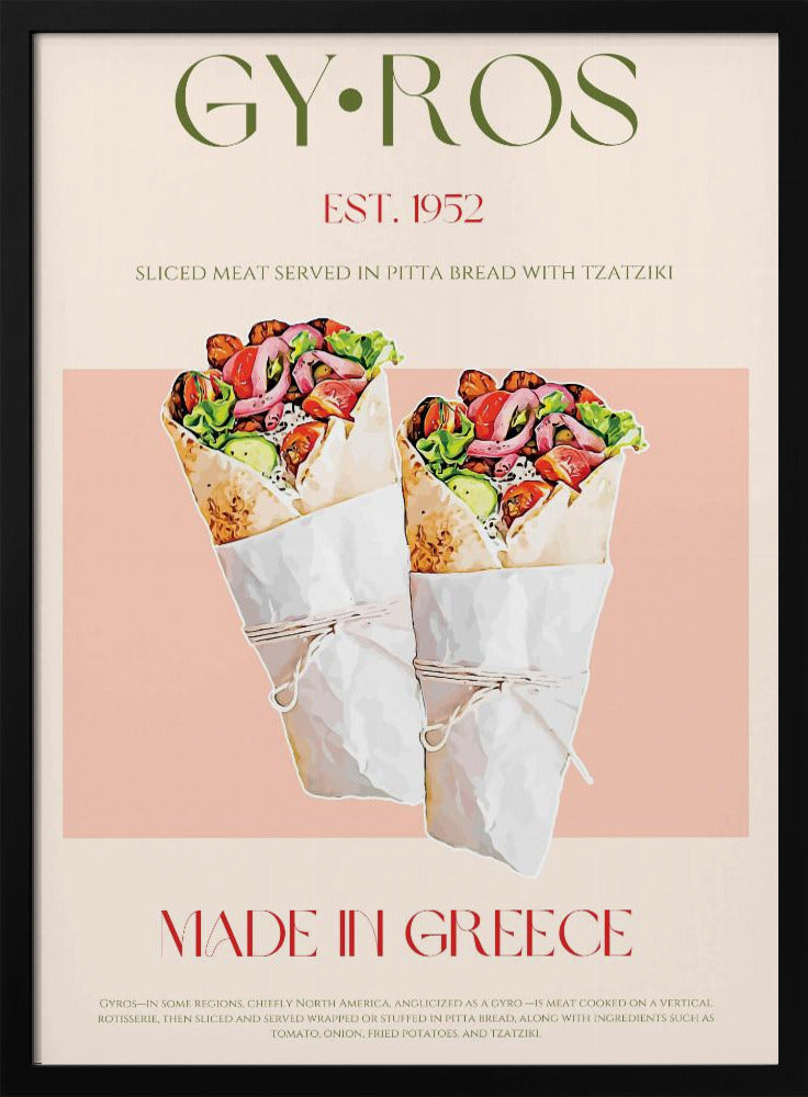 Griechischer Geschmacksgenuss | Poster