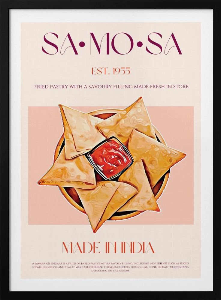 Indian Fried Samosas | Poster