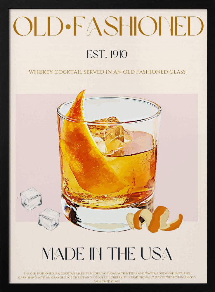 Klassischer Cocktail-Charme | Poster