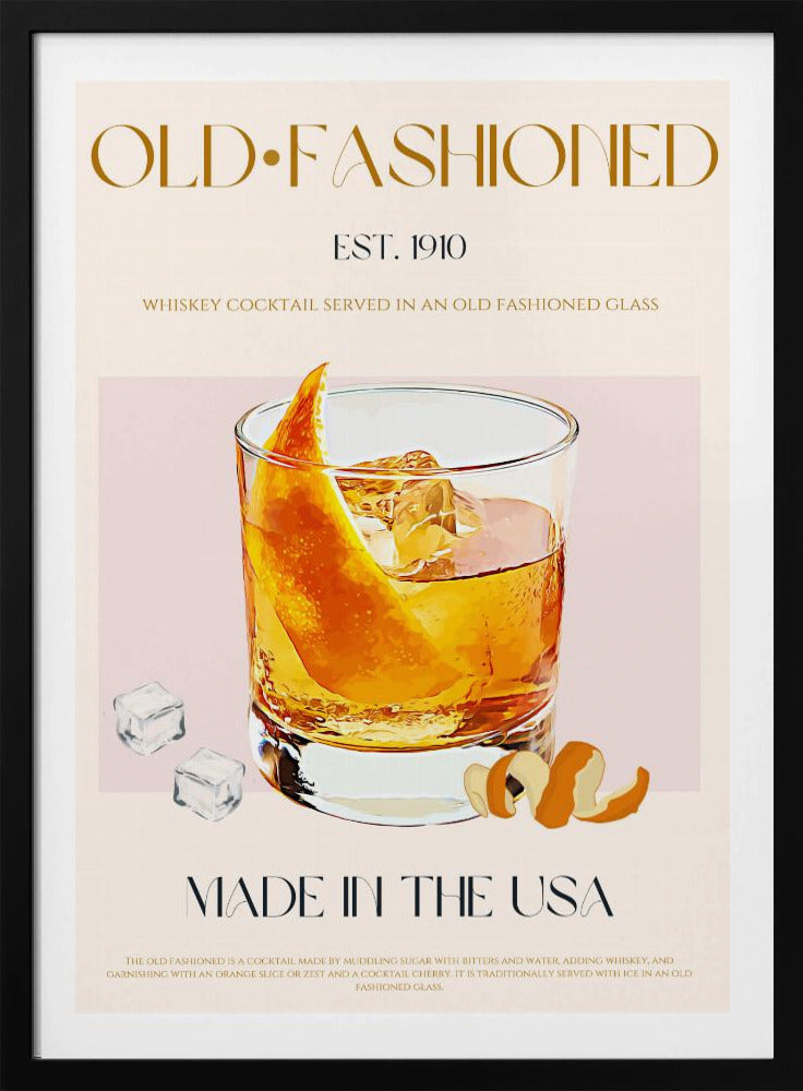 Klassischer Cocktail-Charme | Poster