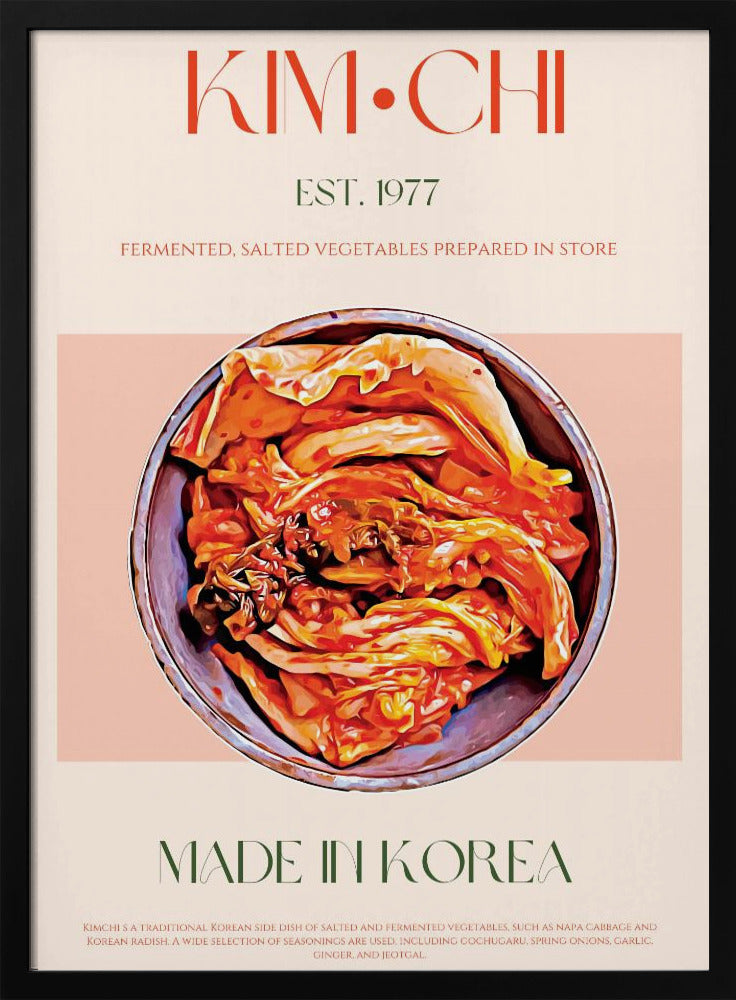 Koreanischer Kimchi-Genuss | Poster