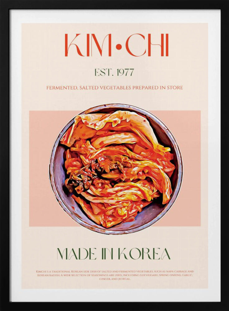 Koreanischer Kimchi-Genuss | Poster