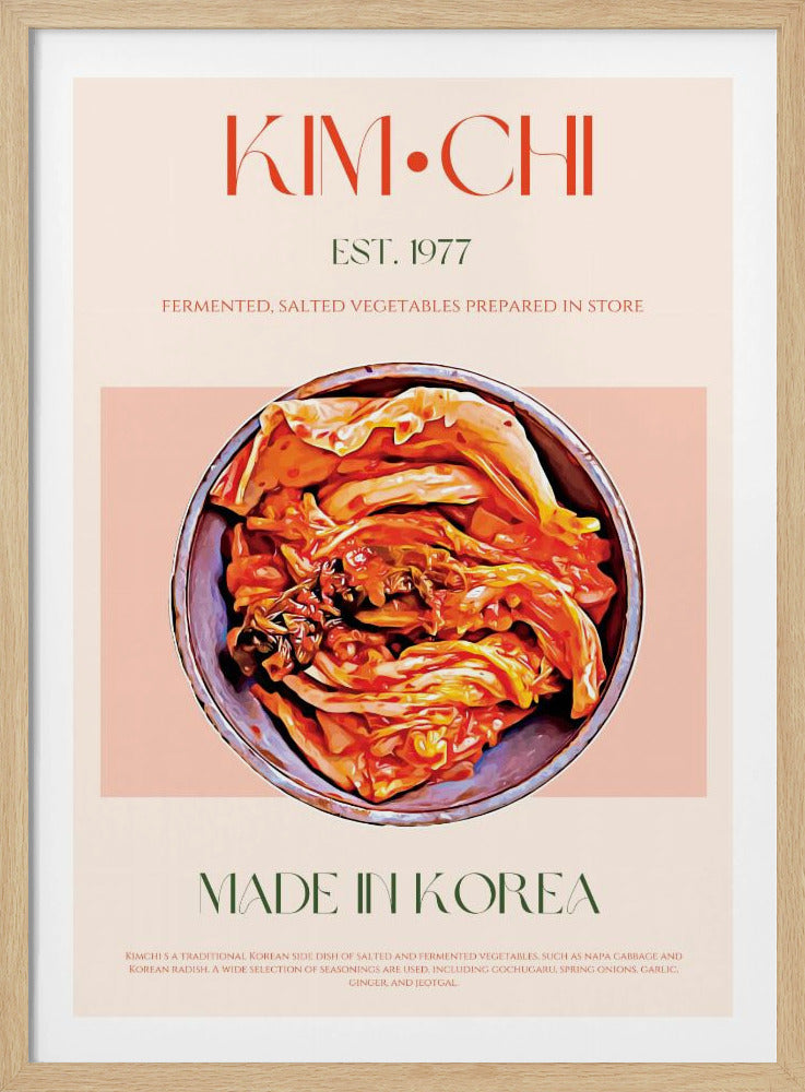 Koreanischer Kimchi-Genuss | Poster