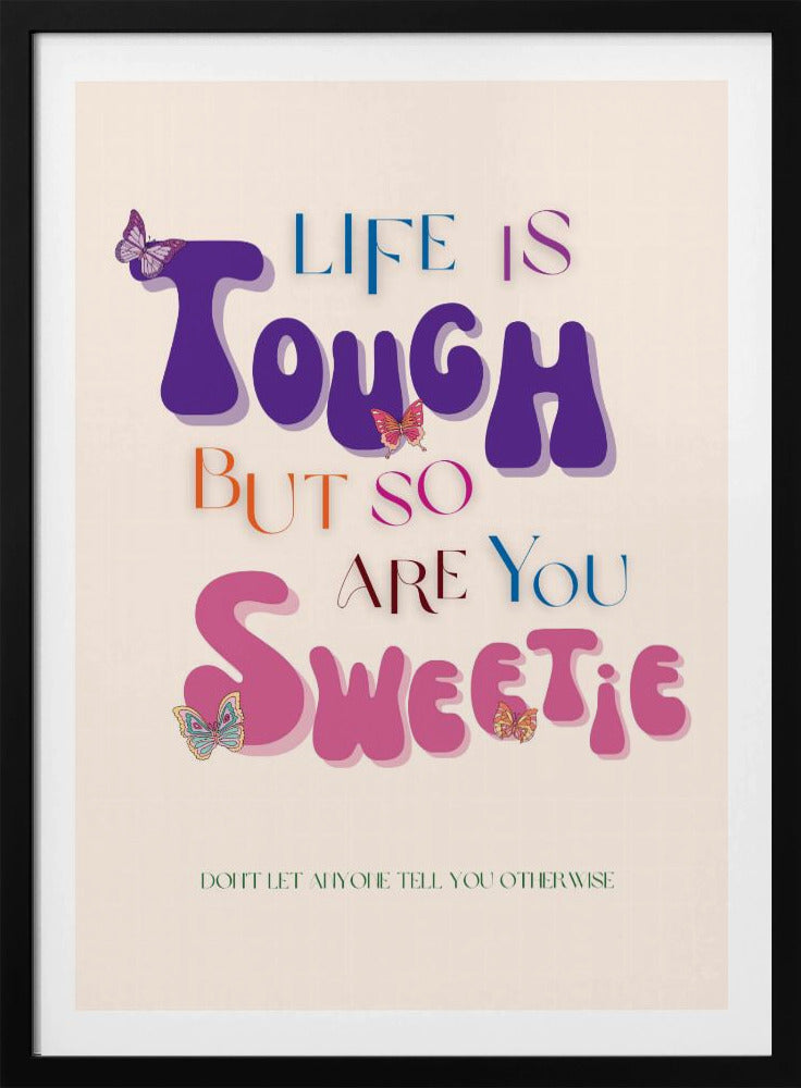 Bunte typografische Kunst | Poster