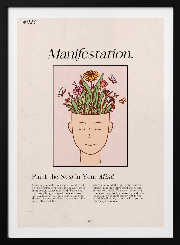 Manifestation mit einer heiteren Figur | Poster