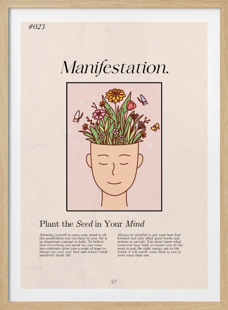 Manifestation mit einer heiteren Figur | Poster