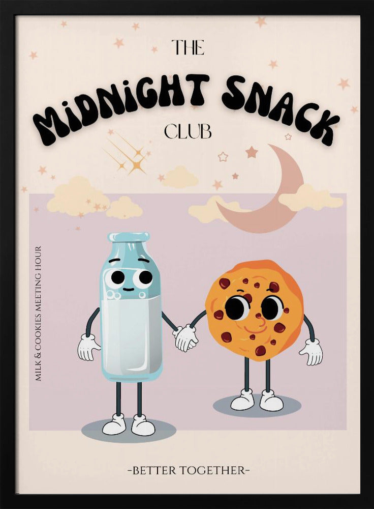 Milch & Keks-Duo | Poster