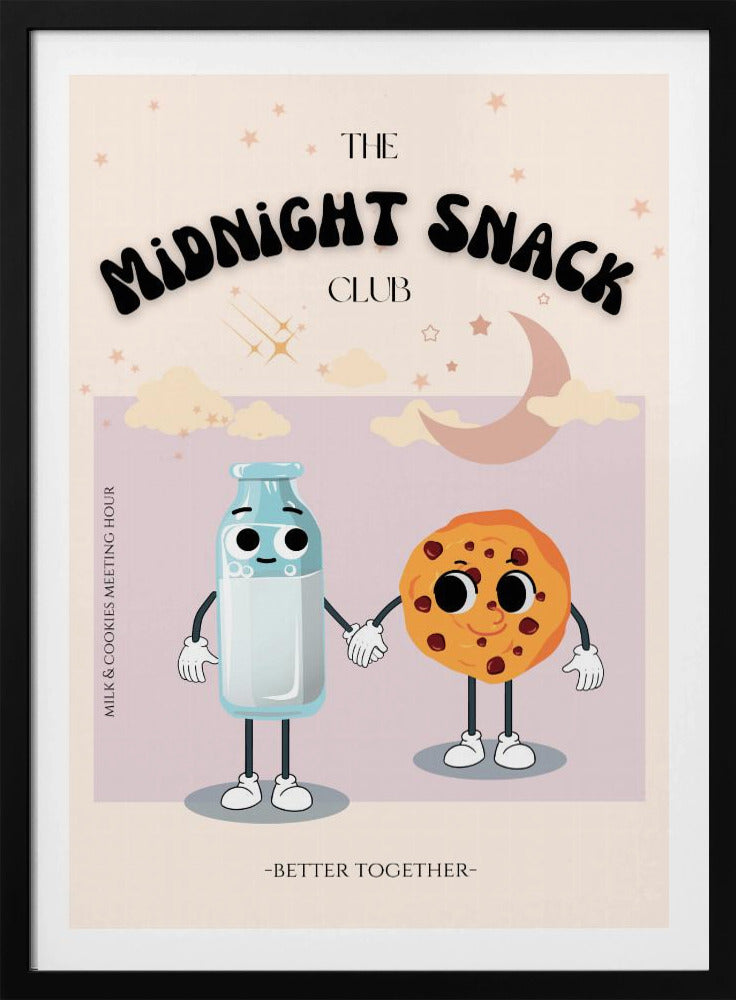 Milch & Keks-Duo | Poster