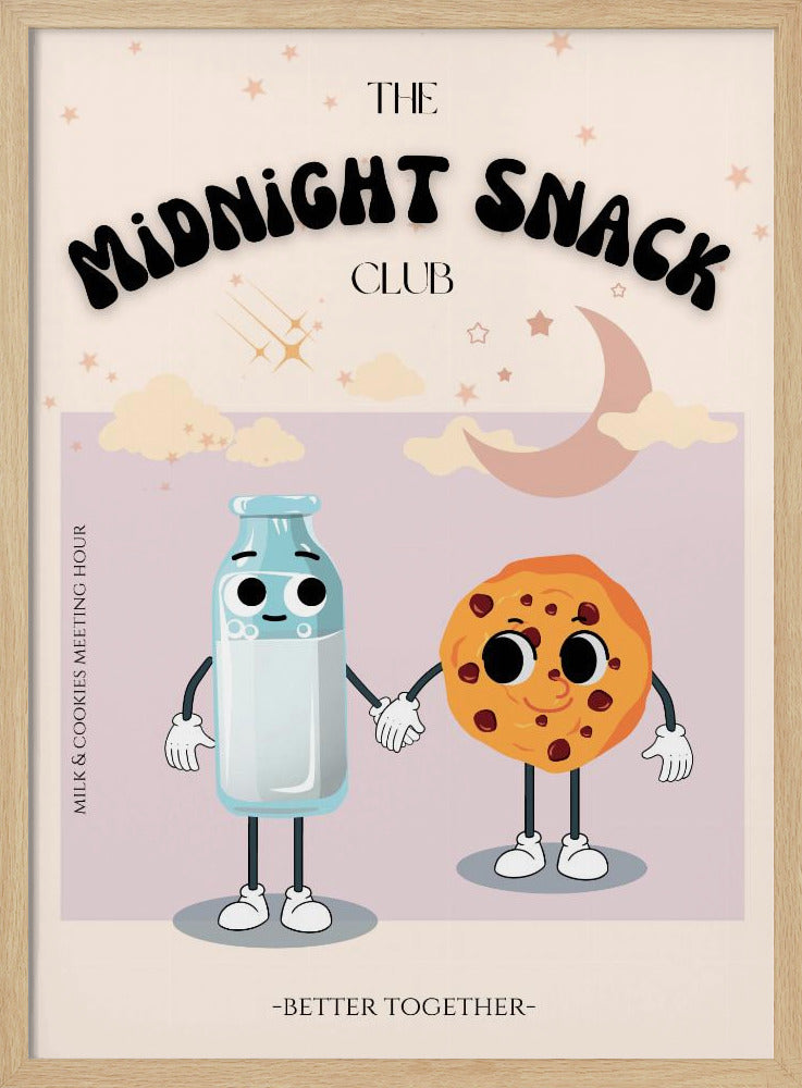 Milch & Keks-Duo | Poster