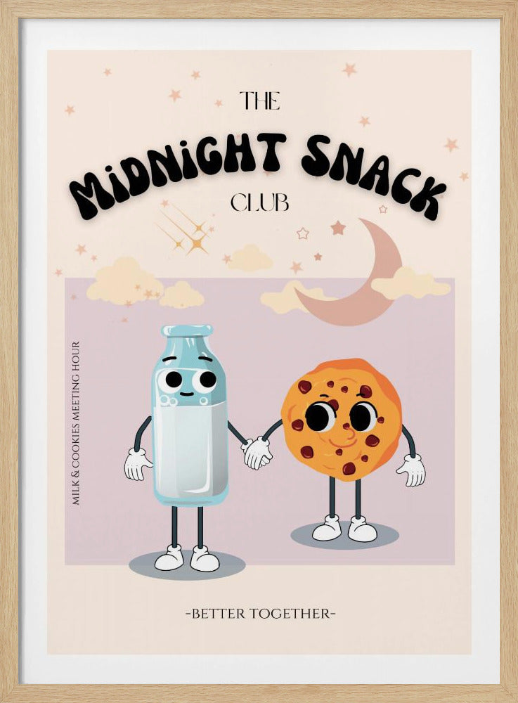 Milch & Keks-Duo | Poster