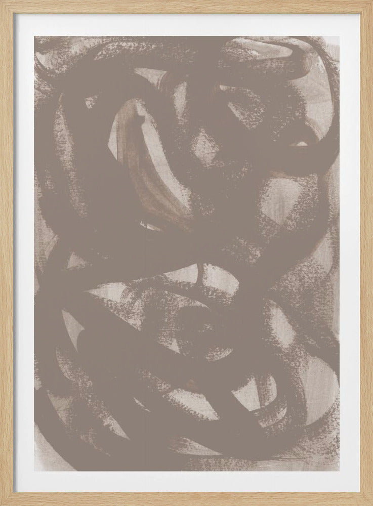 Abstrakte Pinselstriche 176X | Poster