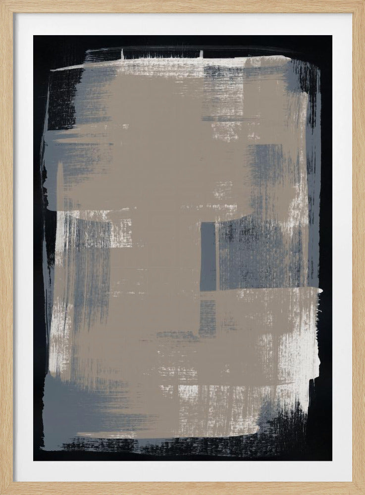 Abstrakte Pinselstriche 180X | Poster