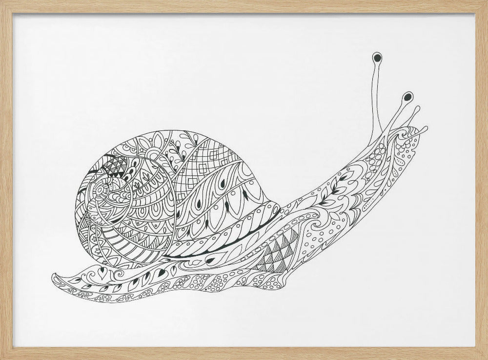 Wunderliches Schneckenlabyrinth | Poster