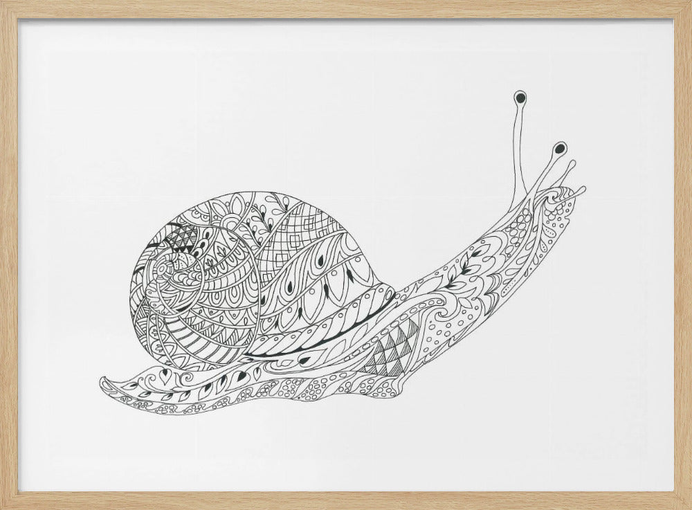 Wunderliches Schneckenlabyrinth | Poster