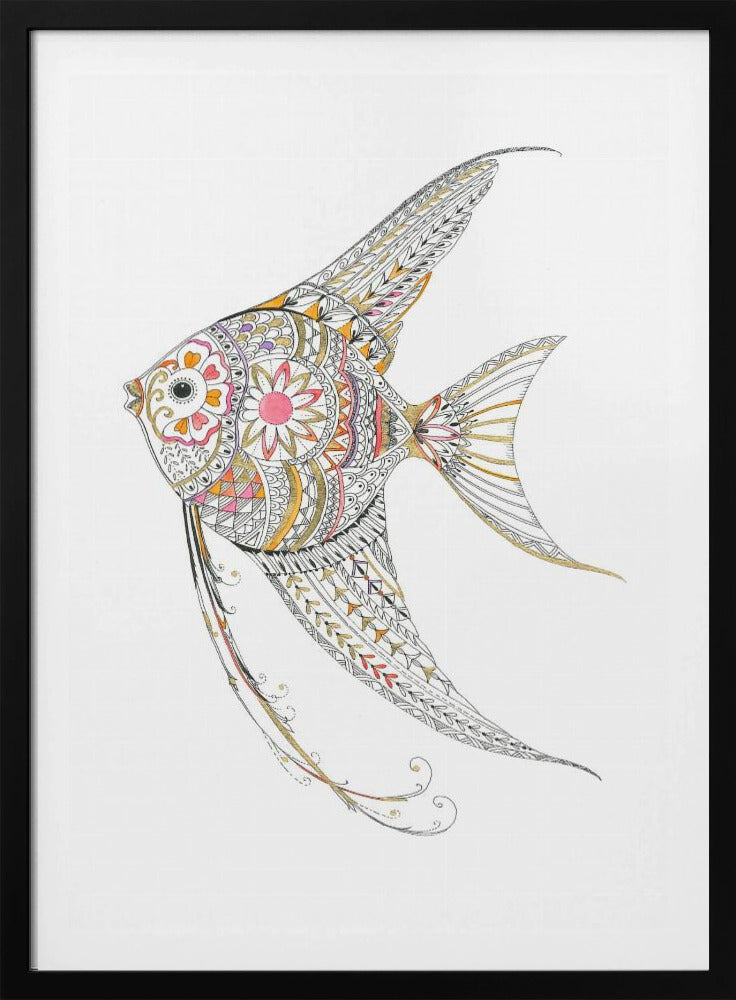 Angel Fish Delicate Tints | Poster