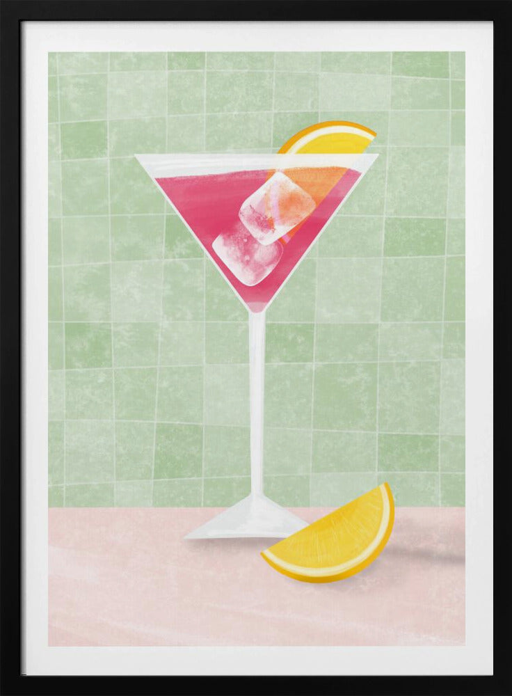 Pink coctail | Poster