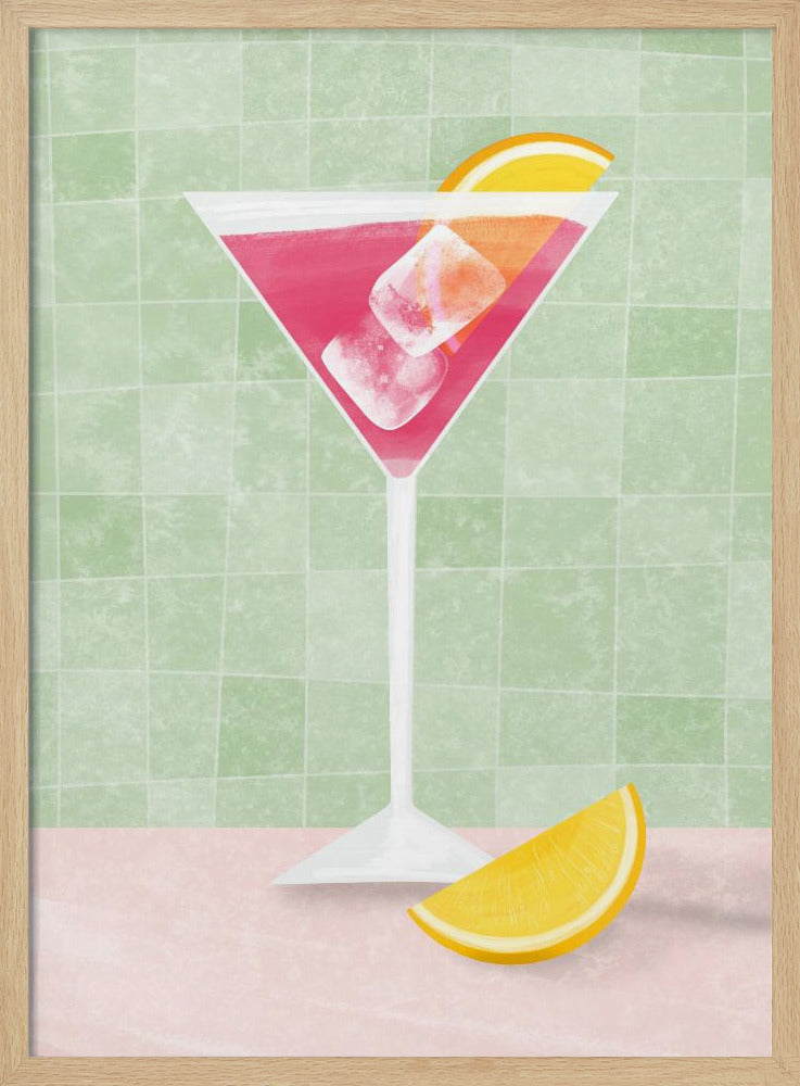 Pink coctail | Poster