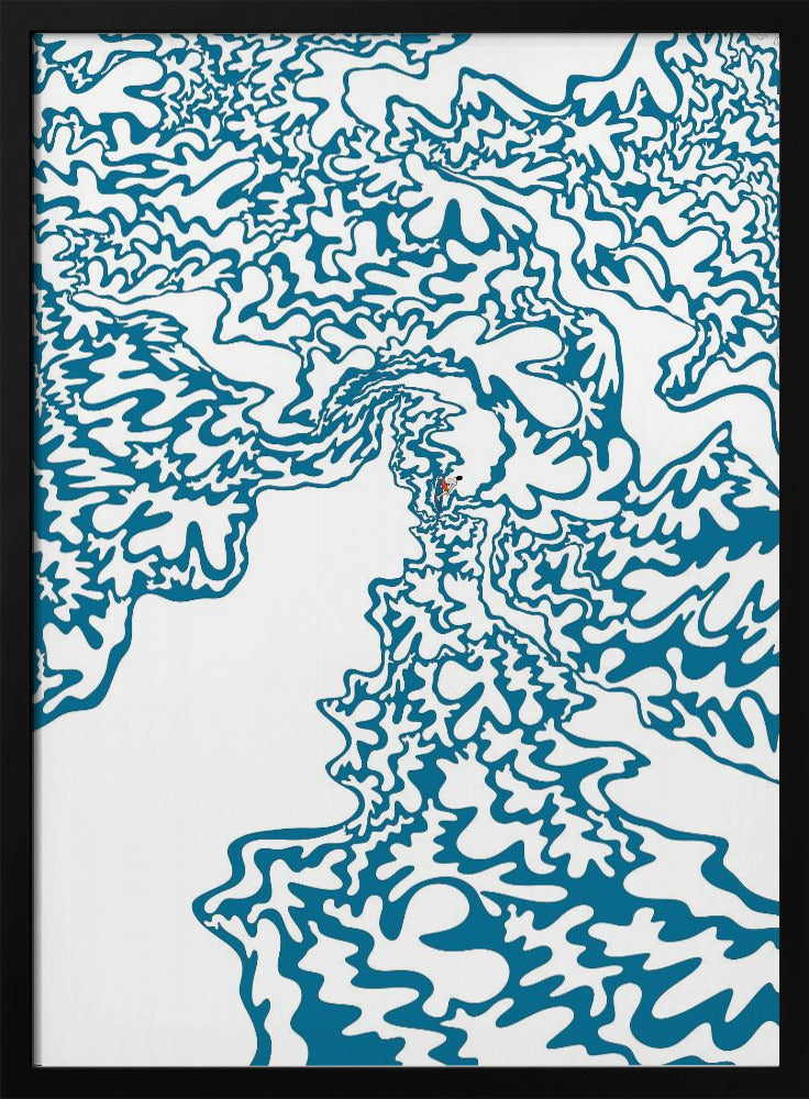 Tolle Surfwellen | Poster
