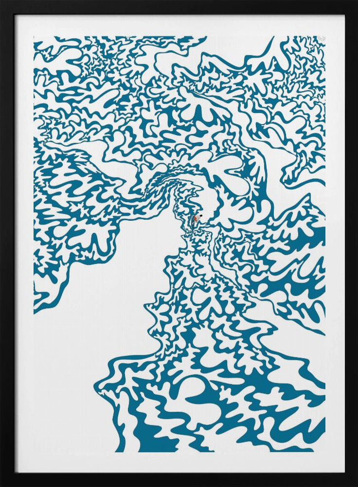 Tolle Surfwellen | Poster